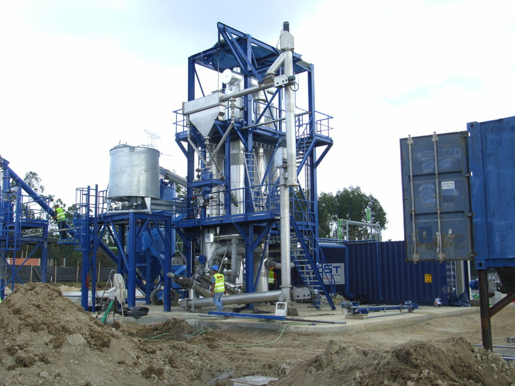 biomass gasification gasifier vergasser biomassa host bioenergyconsult bioenergy opgebouwd rajkot