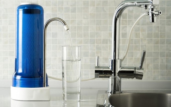 water filter system faucer for kitchen sink